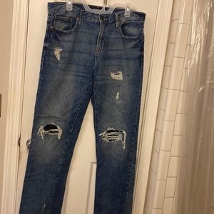 Mens Aeropostale slim straight jeans 34/34